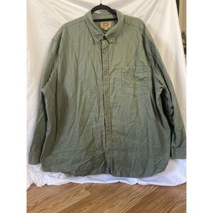 The‎ Foundry Supply Co Mens 3XL Shirt Easy Care Long Sleeve Button Up
